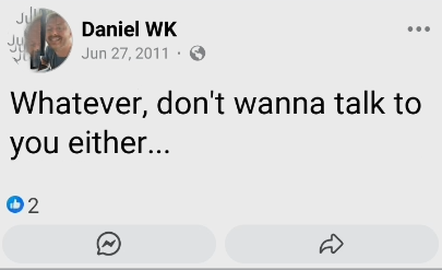 Whatever tantrum