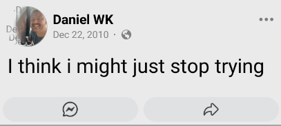 Stop trying