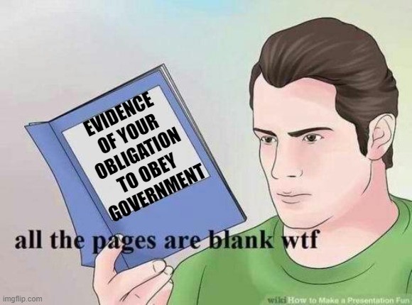 You are not obligated